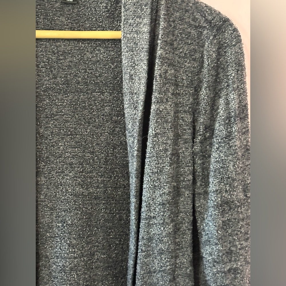 Barefoot Dreams Cozy Chic Lite open Cardigan- Sz Medium - Picture 4 of 12